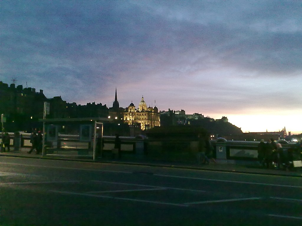 Mouse-Over-Effekt des Scottish Parliament Building.